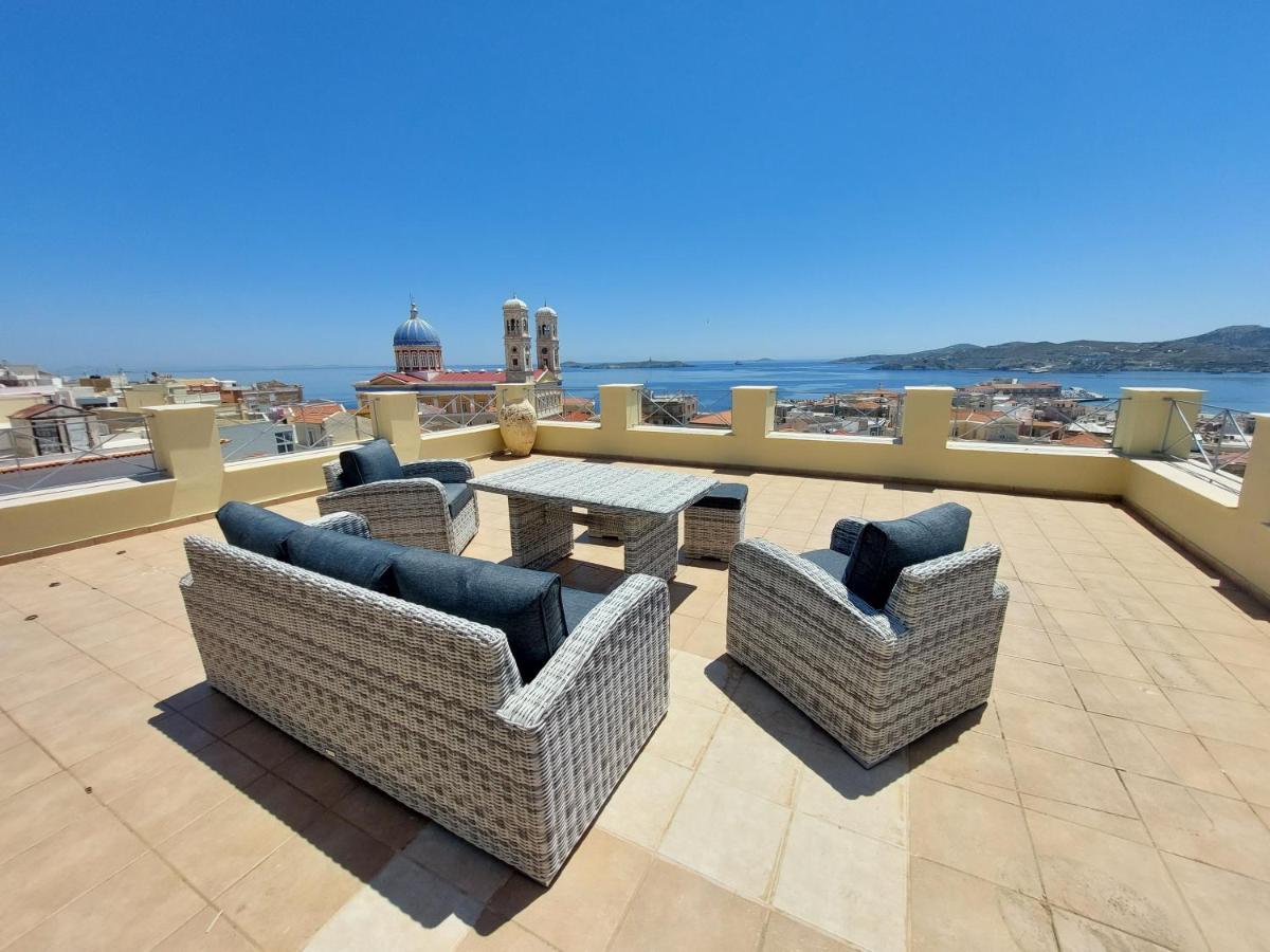 Hermes Penthouse Ermoupoli Exterior photo